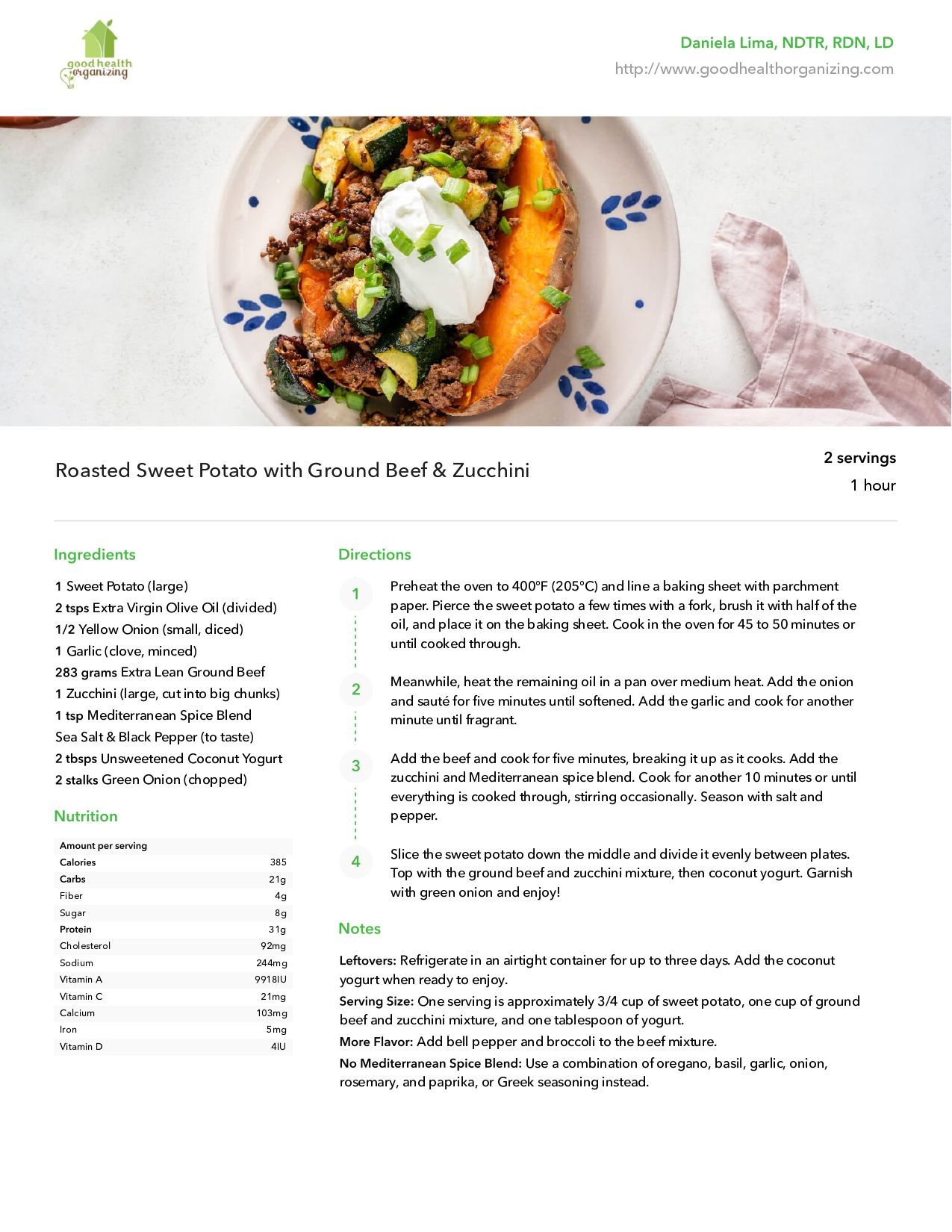 Blended Lentil & Sweet Potato Soup