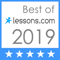 A lessons.com logo that says best of 2019