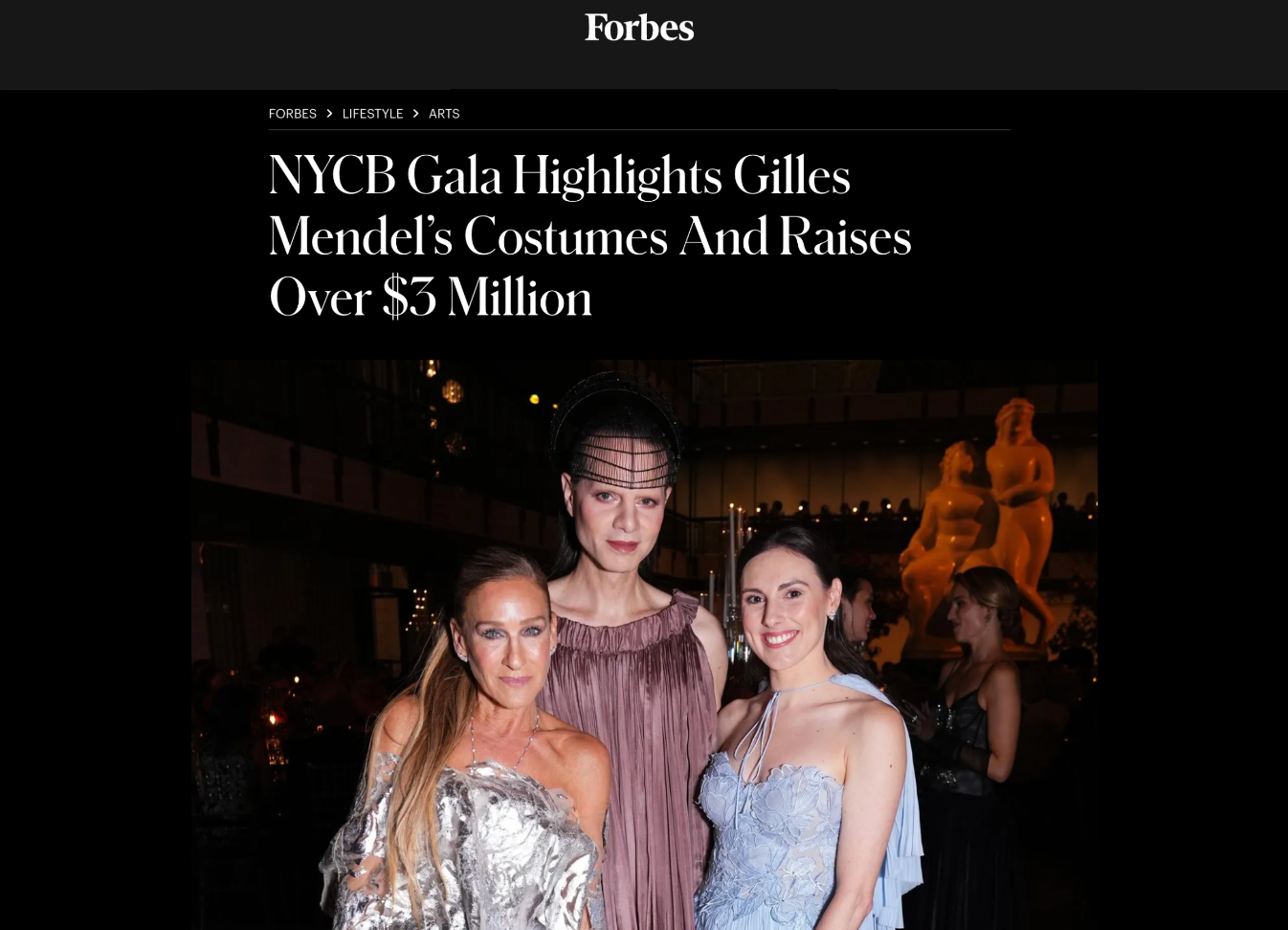 New York City Ballet Gala Highlights JWP