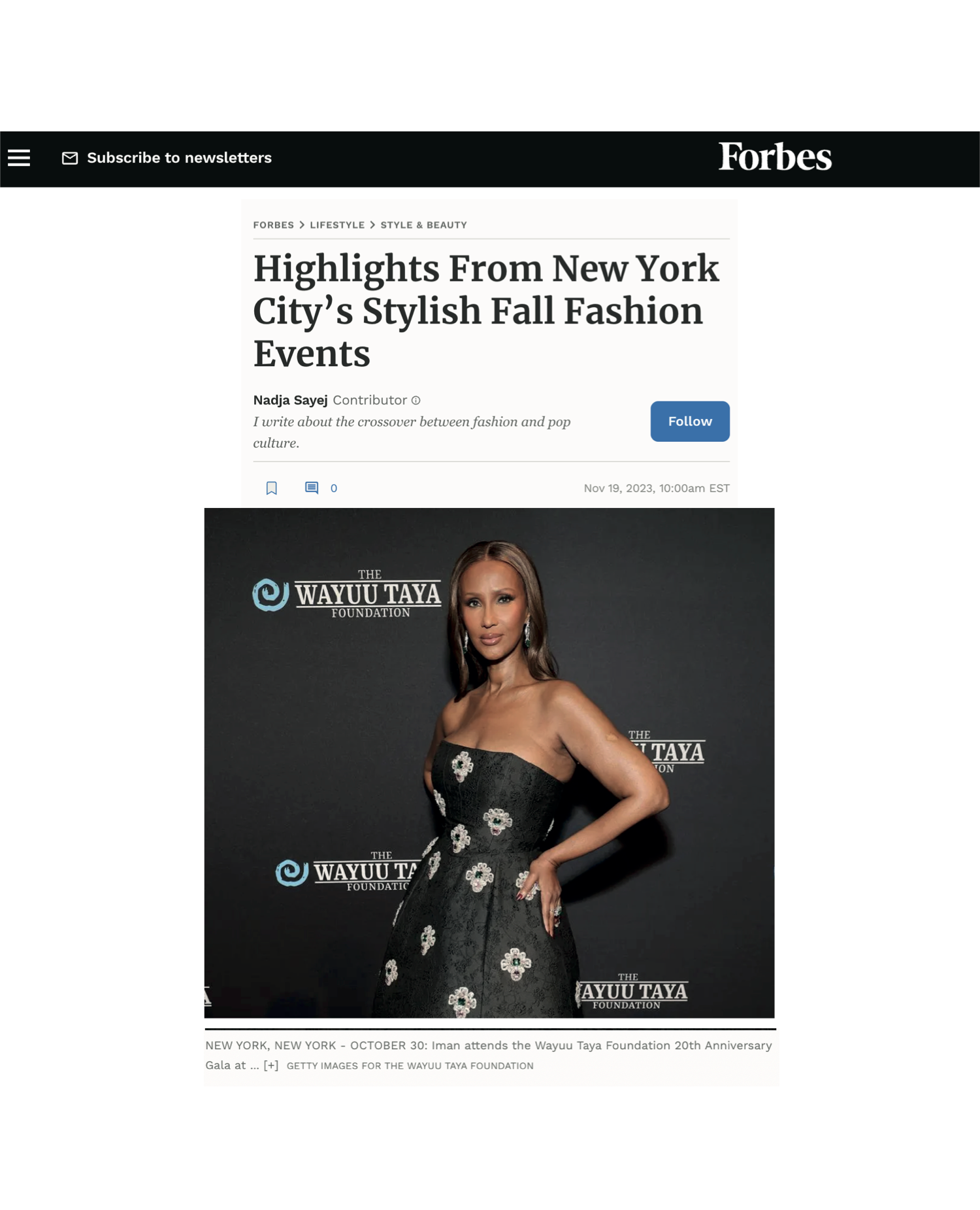 Wayuu Taya Forbes JWP