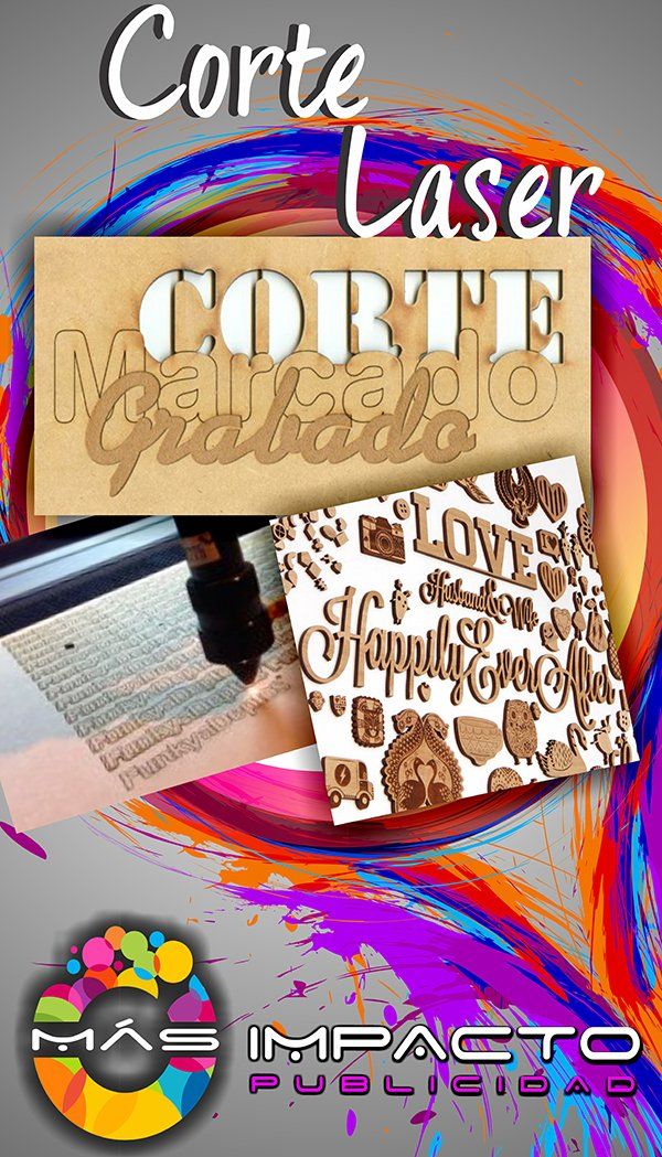 Impacto Publicidad corte láser