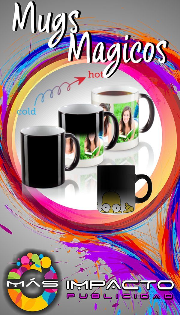 Impacto Publicidad mugs mágicos