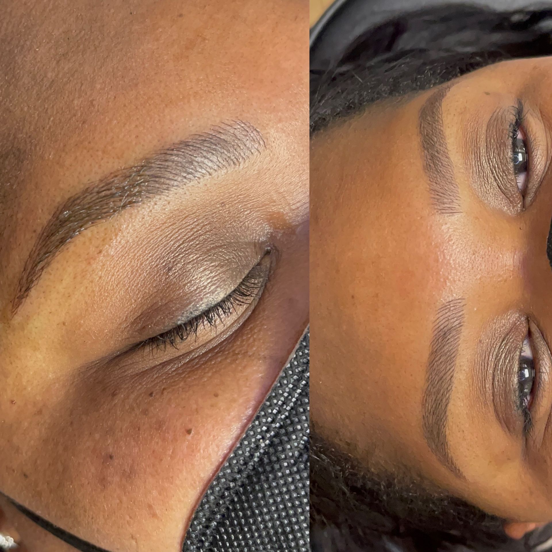 pictures of a woman's eyebrows