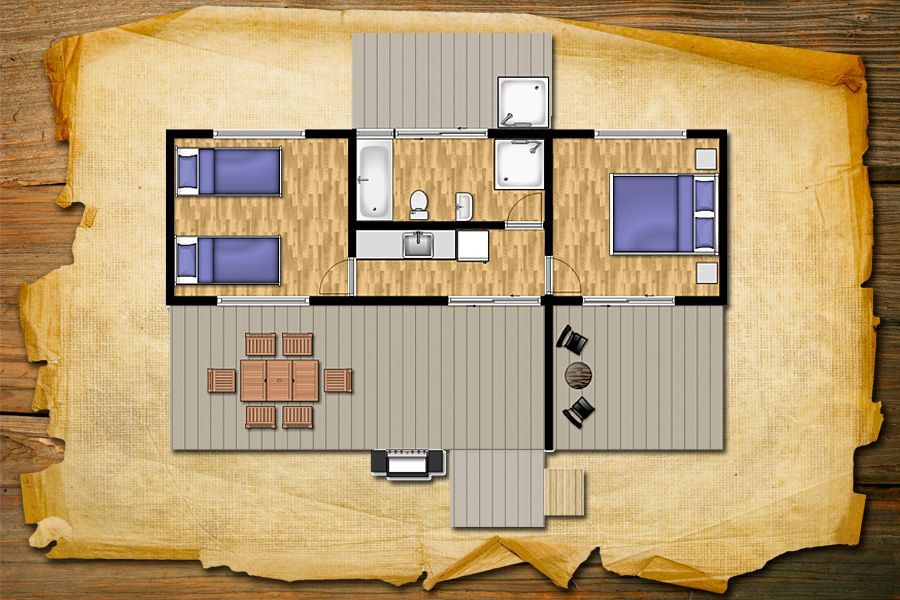 Ringer’s Two Bedroom Cabin