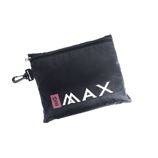 A black bag with the word max on it