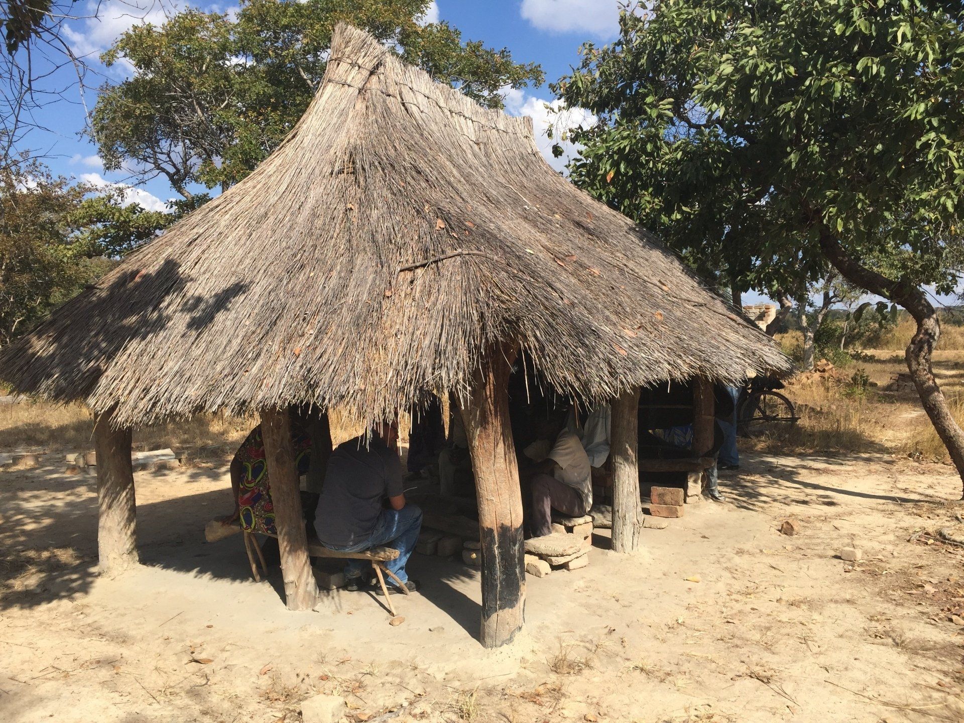 A hut built to be a church