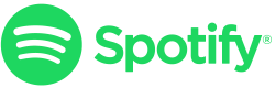 a green spotify logo on a white background