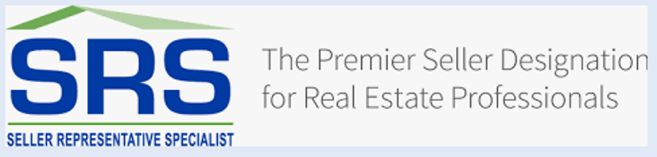 A logo for srs the premier seller designation for real estate professionals