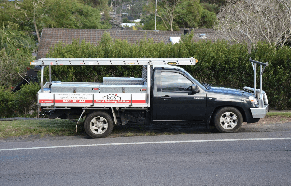 UTE Vehicle — Roofer In Central Coast, NSW
