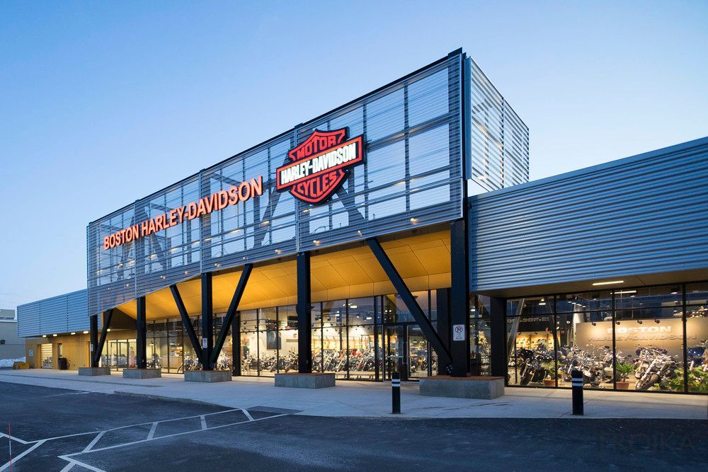 Portfolio - Boston Harley Davidson | WDA Design Group | Westborough, MA