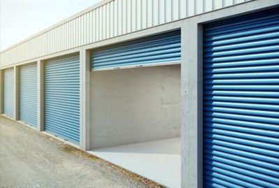 U-Haul Rental — Empty Storage Unit With An Open Door in Manchester, TN