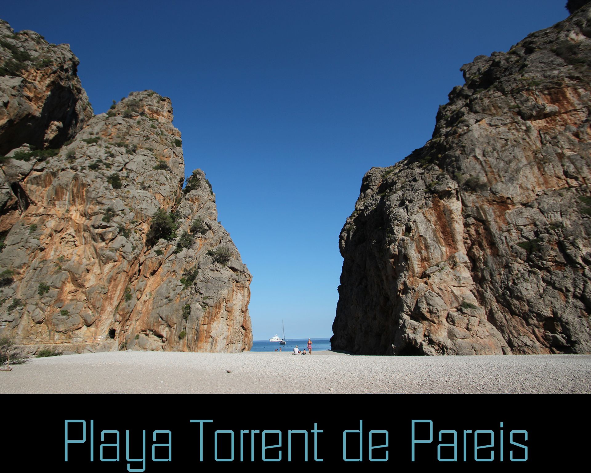 Playa de Sa Calobra, Port de Sa Calobra, Mallorca, Majorca