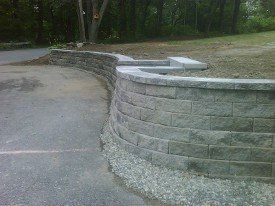 Retaining Wall — Merrimac, MA — Frye's Landscaping Service, Inc.