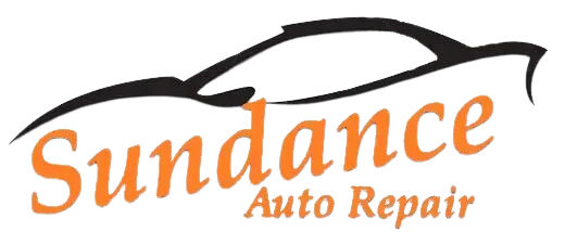 Red logo for "Demo Auto Repair" with wings, stars, and a circular design.