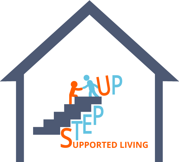 Step Up Support Living Company Logo