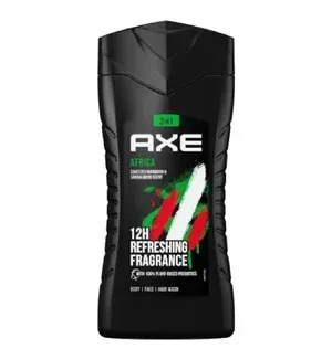 AXE SHOWER GEL  AFRICA  3IN1