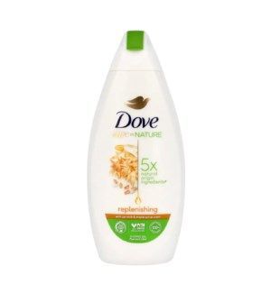 DOVE BODY WASH REPLENISHING W/OAT