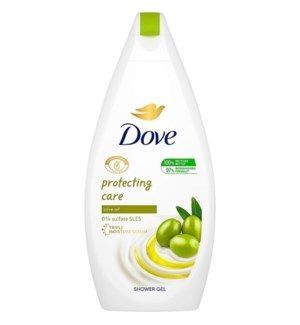 DOVE BODY WASH PROTECTING CARE OLIVE OIL