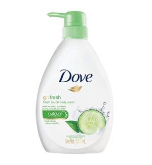 DOVE BODY WASH CUCUMBER & GREEN TEA FRESH TOUCH