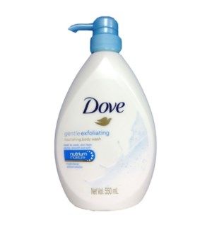 DOVE BODY WASH GENTLE EXFOLIATING