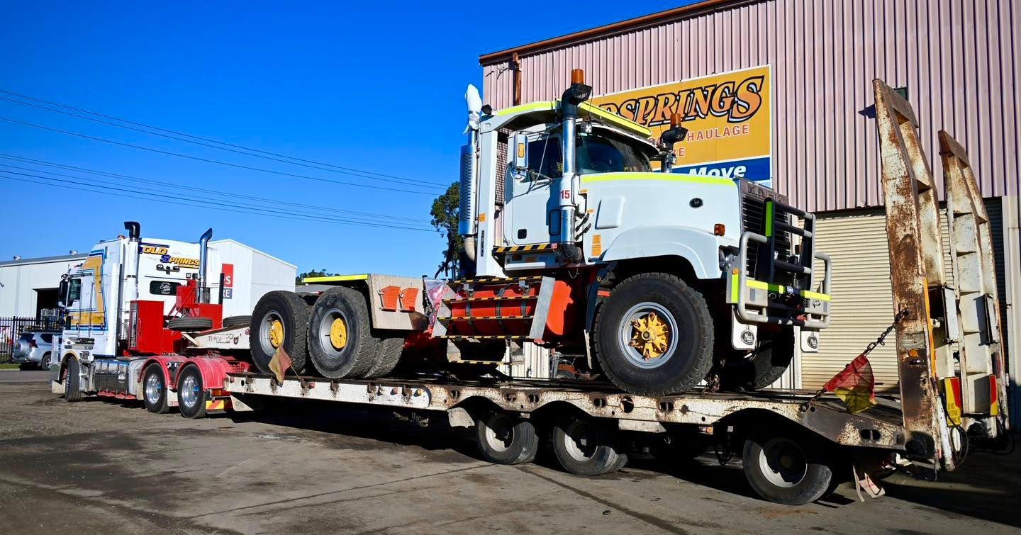 Heavy Haulage — Rutherford, NSW — Goldsprings Heavy Haulage