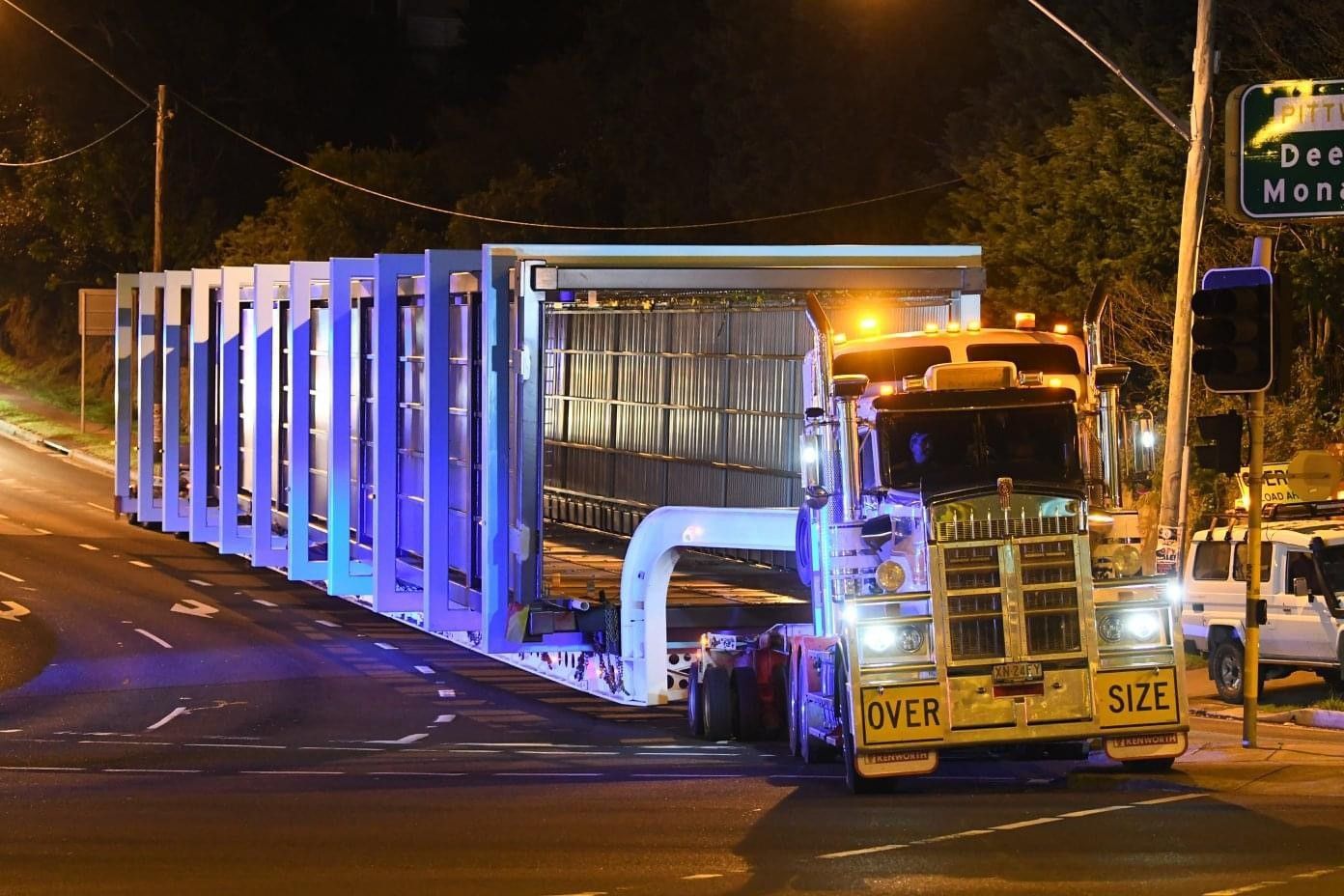 Beam Set — Rutherford, NSW — Goldsprings Heavy Haulage