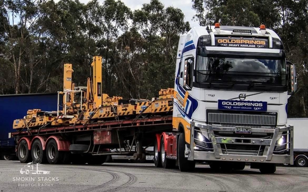 Flat-Top Semi-Trailers — Rutherford, NSW — Goldsprings Heavy Haulage