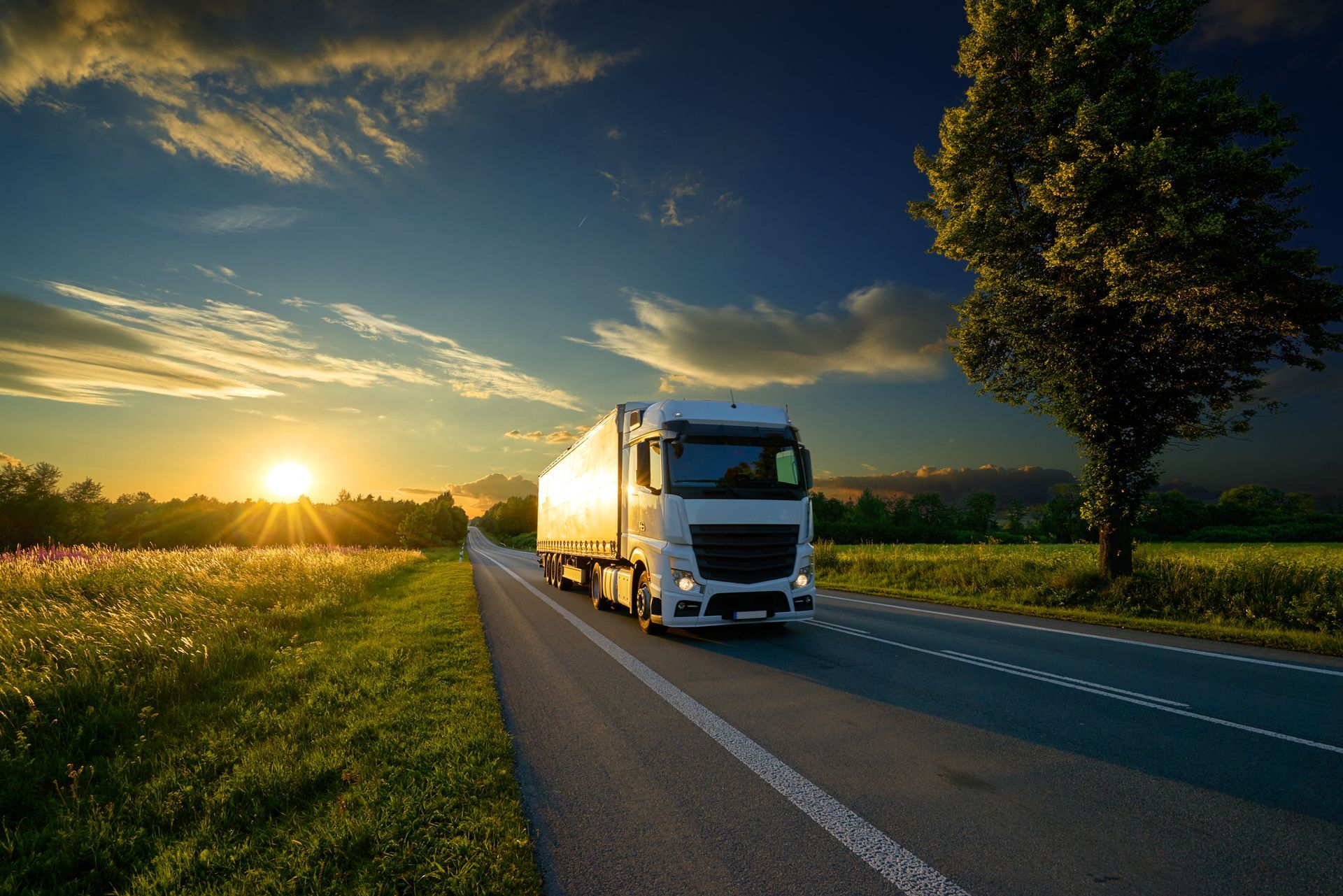 Overmass transport in Australia by Goldsprings Heavy Haulage on rural road | Australia