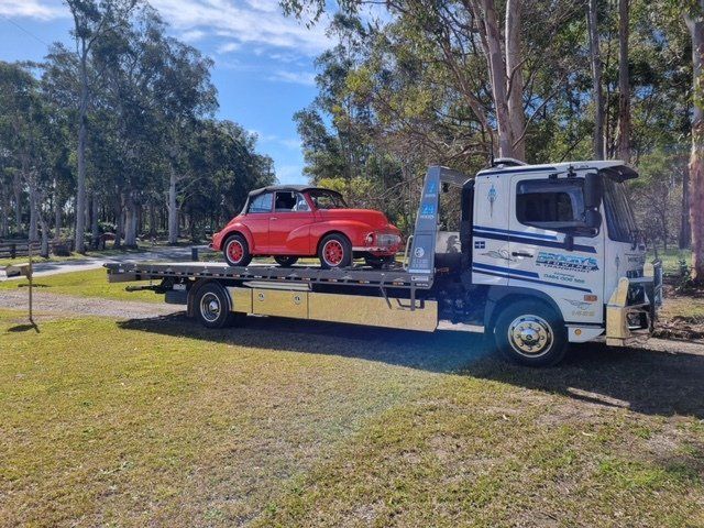 A Broken Down Car Being Towed — Towing in Kempsey