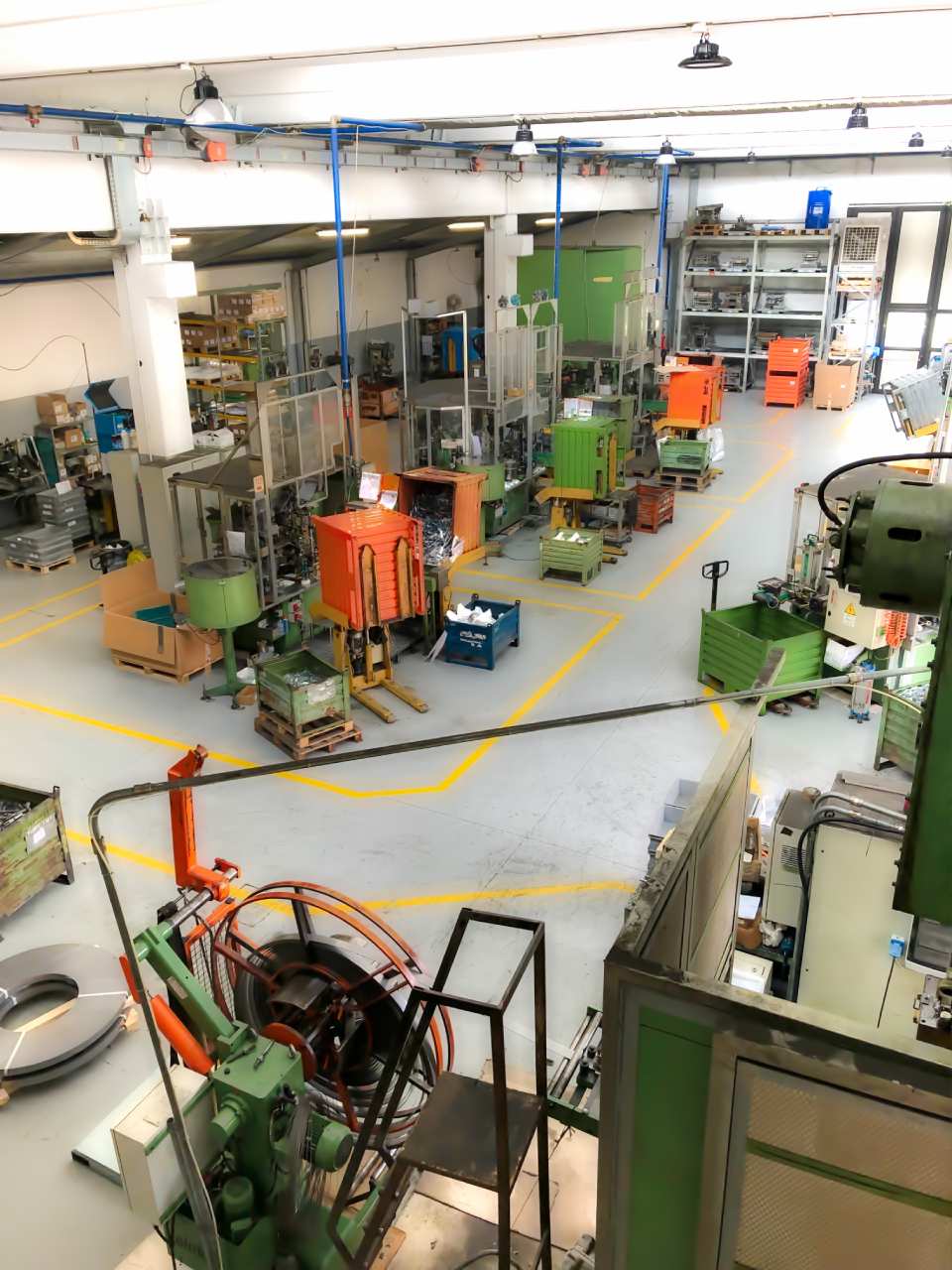 Reparto montaggio e assemblaggio