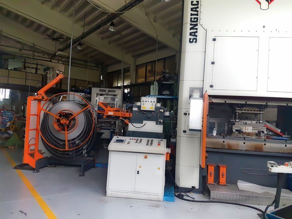 reparto con presse meccaniche