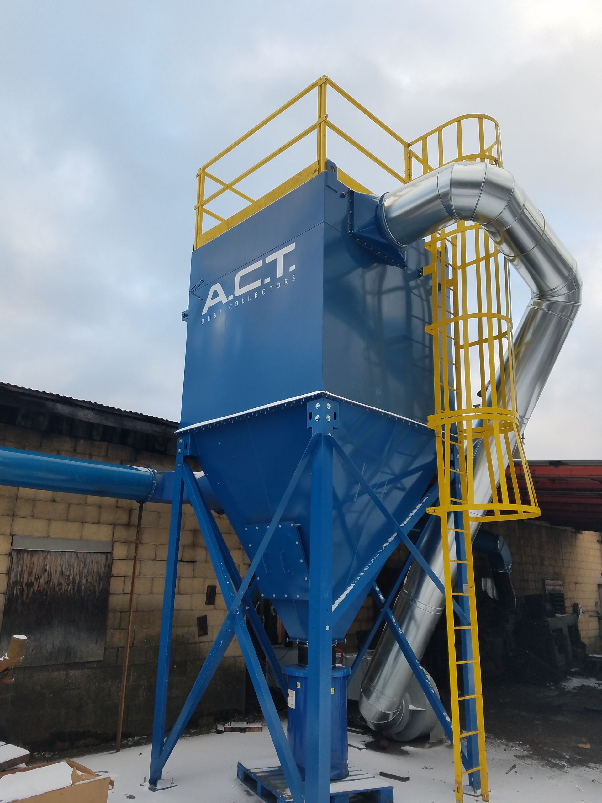 Enclosureless Dust Collectors Manual Shaker Collectors