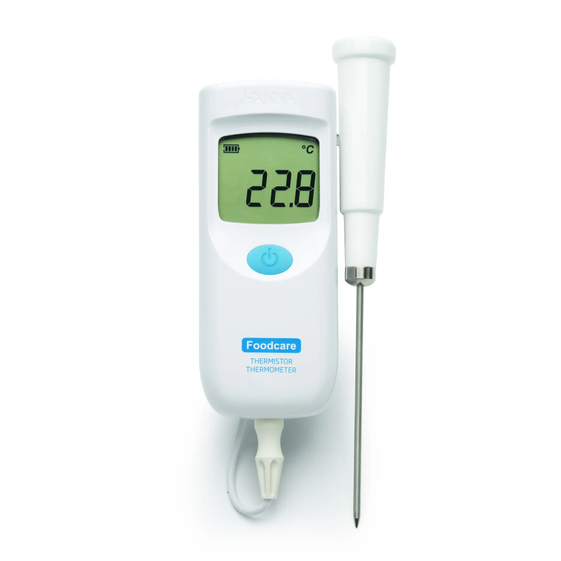Foodcare calibrated food thermometer available in Ireland, ideal for checking tememperature of food in catering and restaurant kitchens