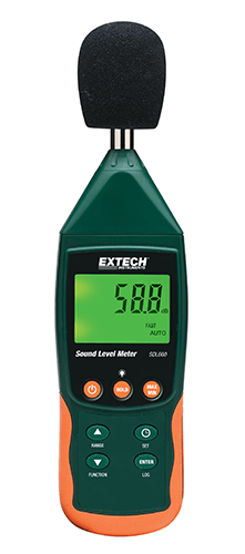 Data logging sound meter