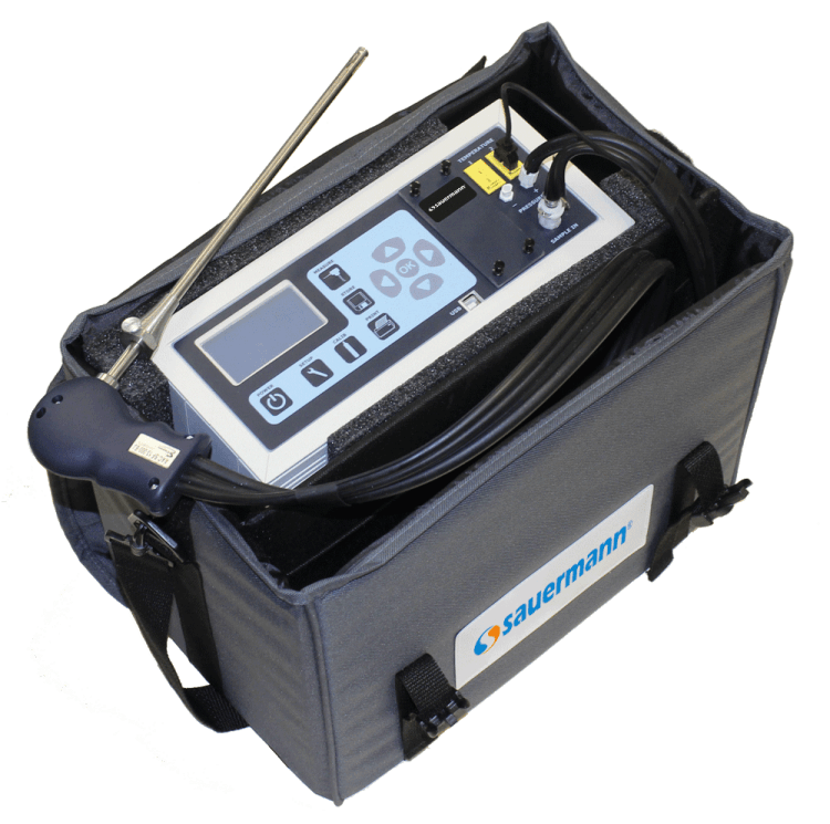 Portable Industrial Combustion gas analyser