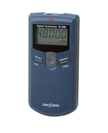 Handheld HT-4200 Ono Sokki Hand held digital tachometer to measure rotational speed
