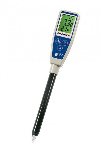 pH meter for measuring pH in semi solid or solid foodstuffs