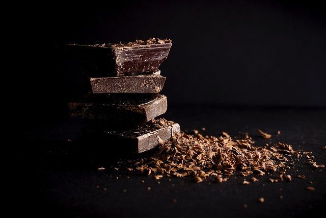 Dark chocolate health benefits and cooking with dark chocolate at correct temperature.