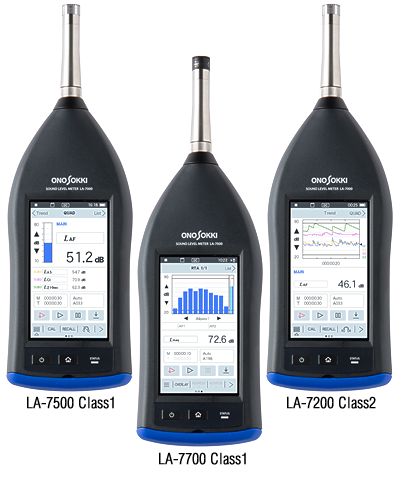 High performance advanced sound noise level meters