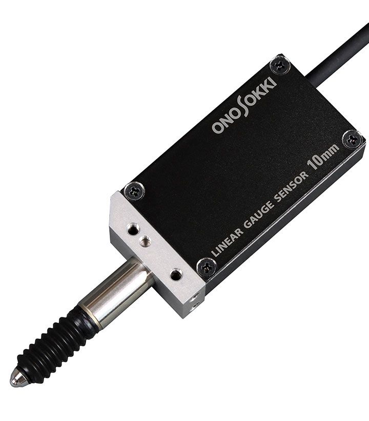 Linear Gauge Sensors designed to measure displacement and dimensions where space is limited.