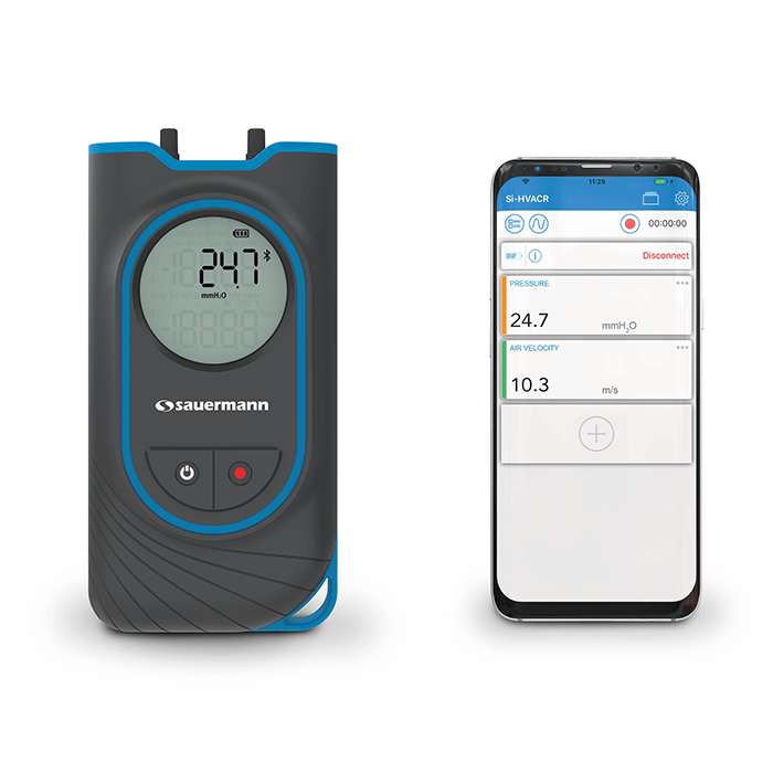 Digital differential pressure manometer