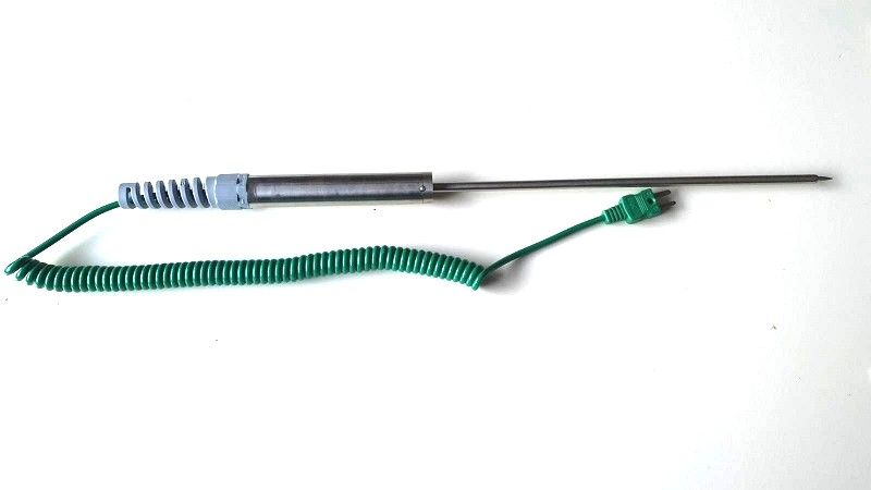 Heavy duty probe to measure the temperature of  asphalt or concrete 