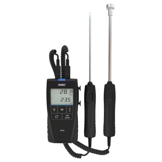CATERING RESTAURANT DIGITAL DUAL INPUT THERMOMETER 