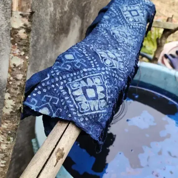 indigo batik