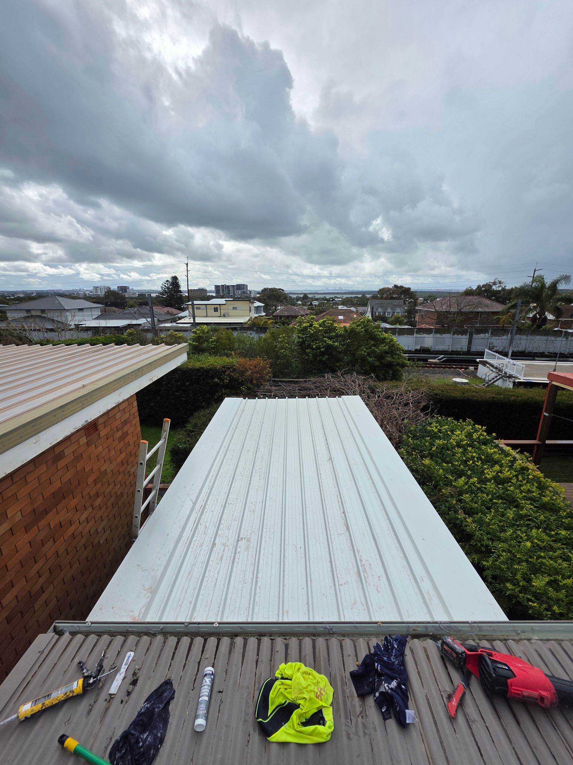 View From a Rooftop Showing a Suburban Landscape — McLuckie Metal Roofing In Liverpool, NSW