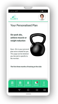 Clublink app to help personalise your fitness plan