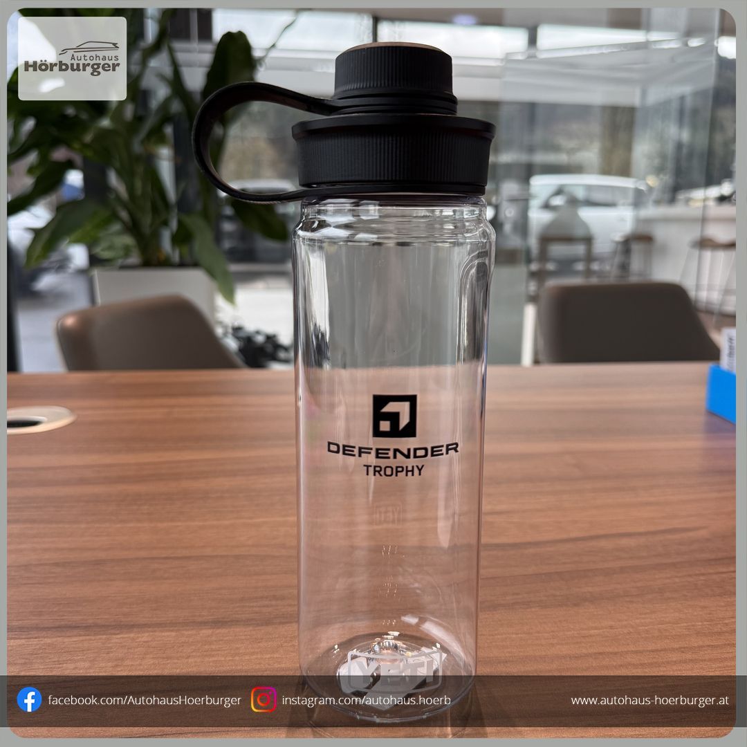 Autohaus Hörburger Land Rover Defender Trophy Trinkflasche.