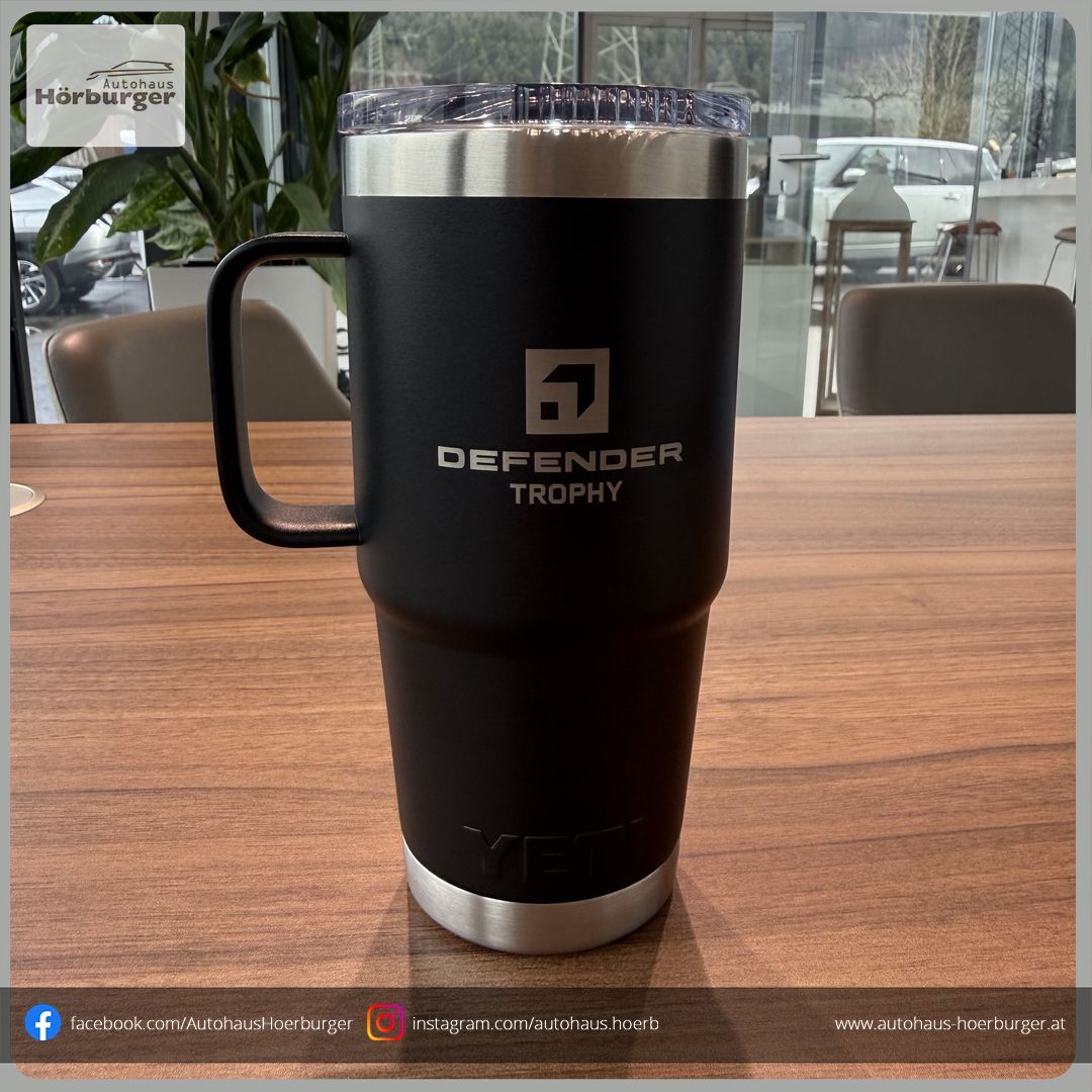 Autohaus Hörburger Land Rover Defender Trophy Reisebecher.