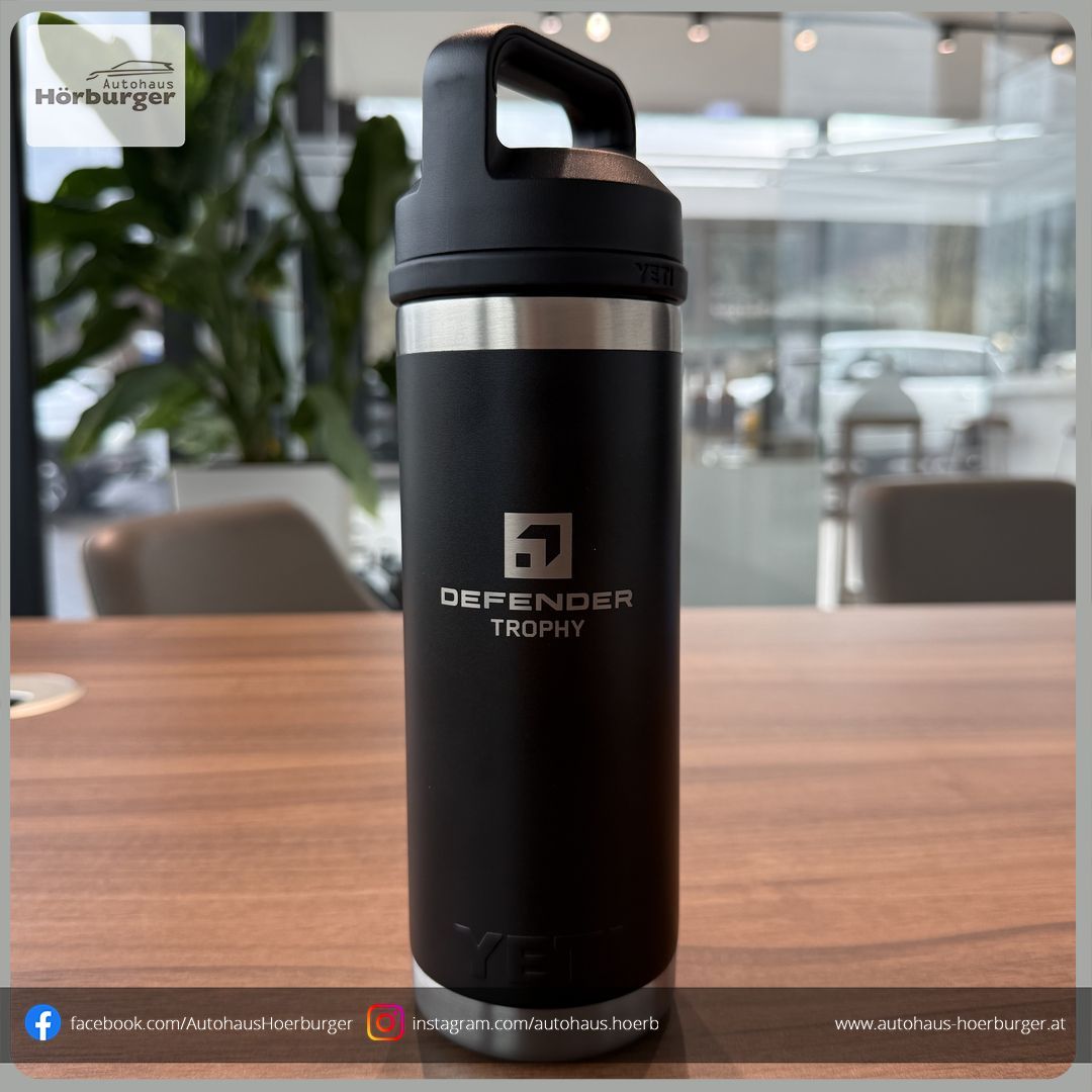 Autohaus Hörburger Land Rover Defender Trophy Trinkflasche.
