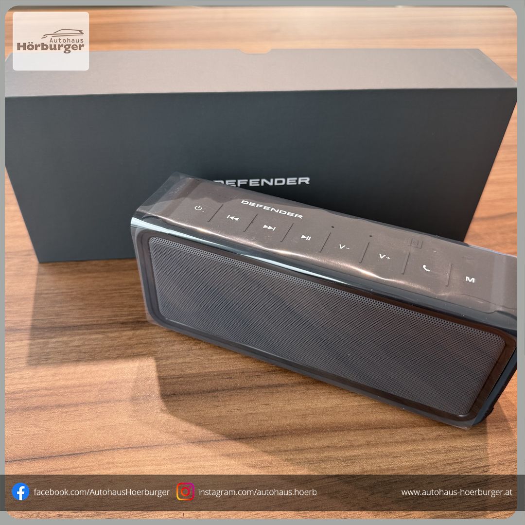 Autohaus Hörburger Land Rover Defender  Bluetooth Lautsprecher.